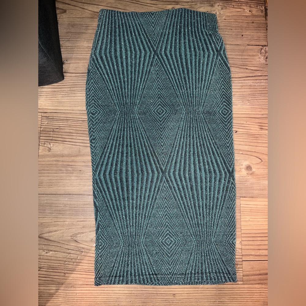 Blue glitter skirt